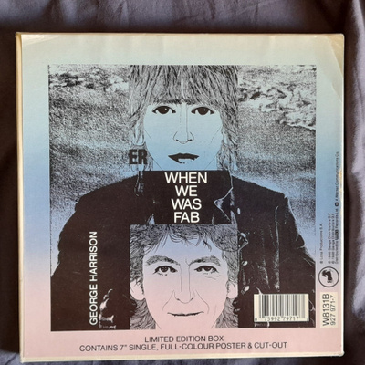 George Harrison - When we was fab 7" box