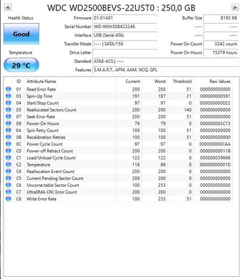 250GB SATA 2.5" WDC *ILMAINEN TOIMITUS*