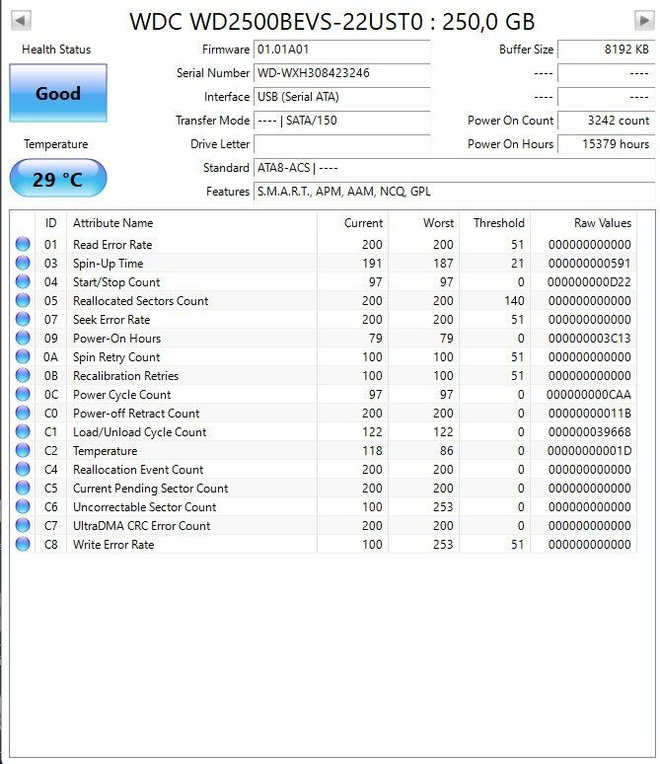 250GB SATA 2.5" WDC *ILMAINEN TOIMITUS*