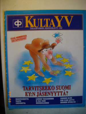 Kulta YV. Osuuspankin asiakaslehti 1/!992