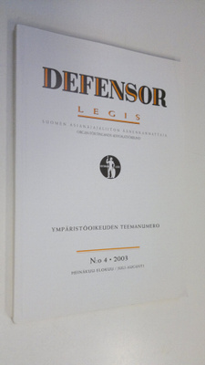 Defensor legis n:o 4/2003