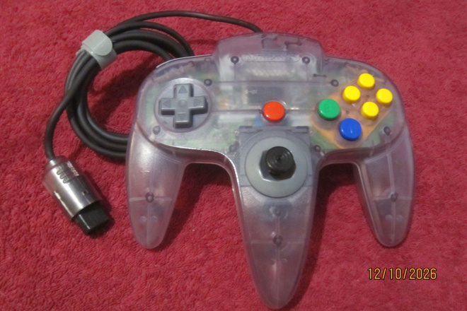 Nintendo 64 Original Atomic Purple Ohjain