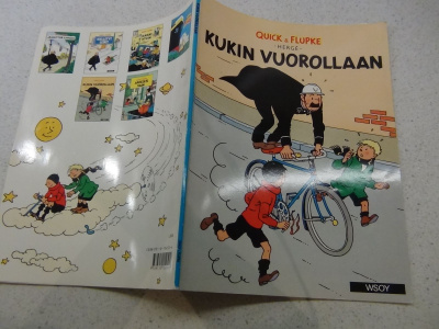 QUIC & FLUPKE , KUKIN  VUOROLLAAN   1989