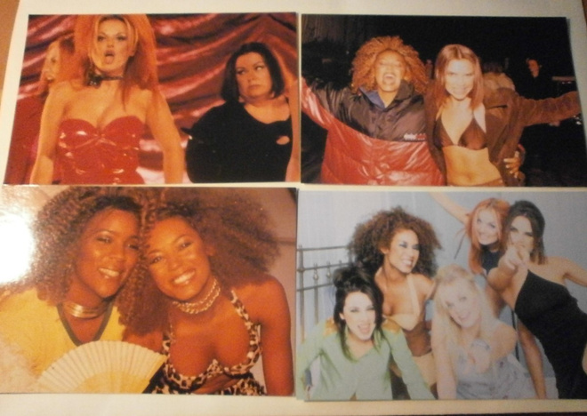 Spice Girls - kuvavalikoima ¤ 2,  4 kpl, ei käytetty