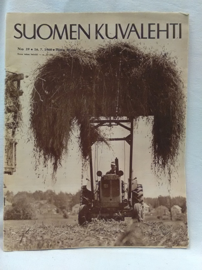 Suomen Kuvalehti N:o 29 heinäkuu 17.7. 1960