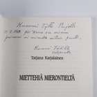 Tatjana Karjalainen : Miettehiä mierontieltä (signeerattu... - pikkukuva 3