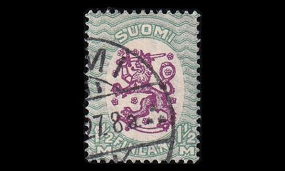 119BW1 o M-17 1½mk (14¼:14¾) W1 (1925)