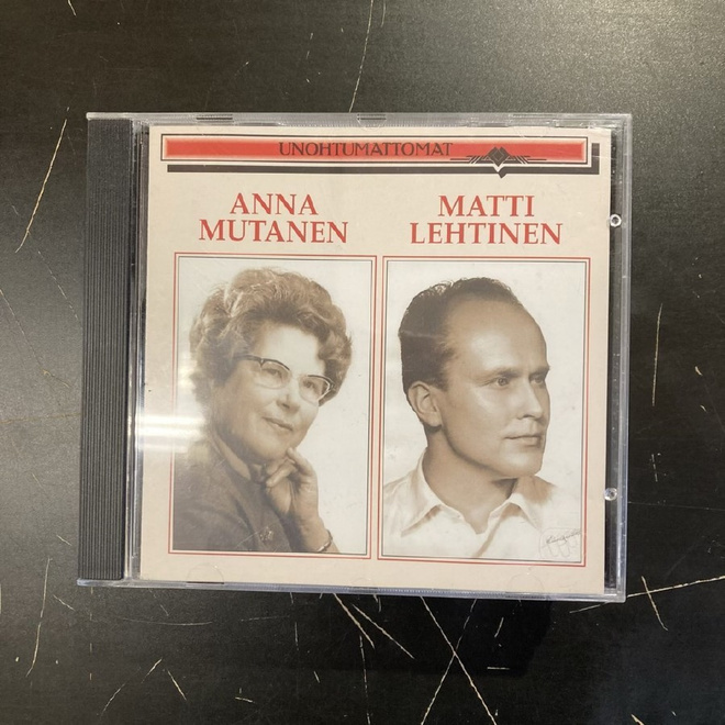Anna Mutanen / Matti Lehtinen - Unohtumattomat CD