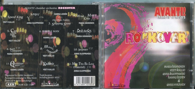 AVANTI CHAMBER ORCHESTRA . CD-LEVY . ROCKOVER