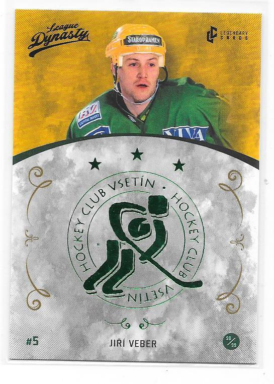 2021 EL Dynasty #113 Jiri Veber Vsetin ex Ässät