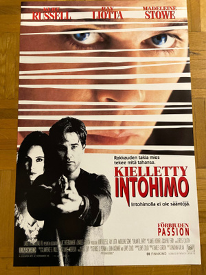 Vanha elokuvajuliste: Kielletty intohimo
