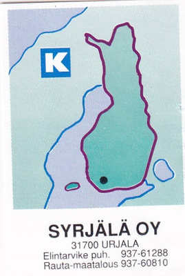 Urjala. Syrjälä Oy, Kesko,  s107