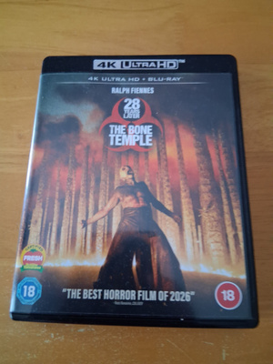 THE BONE TEMPLE 4K UHD + BLU-RAY