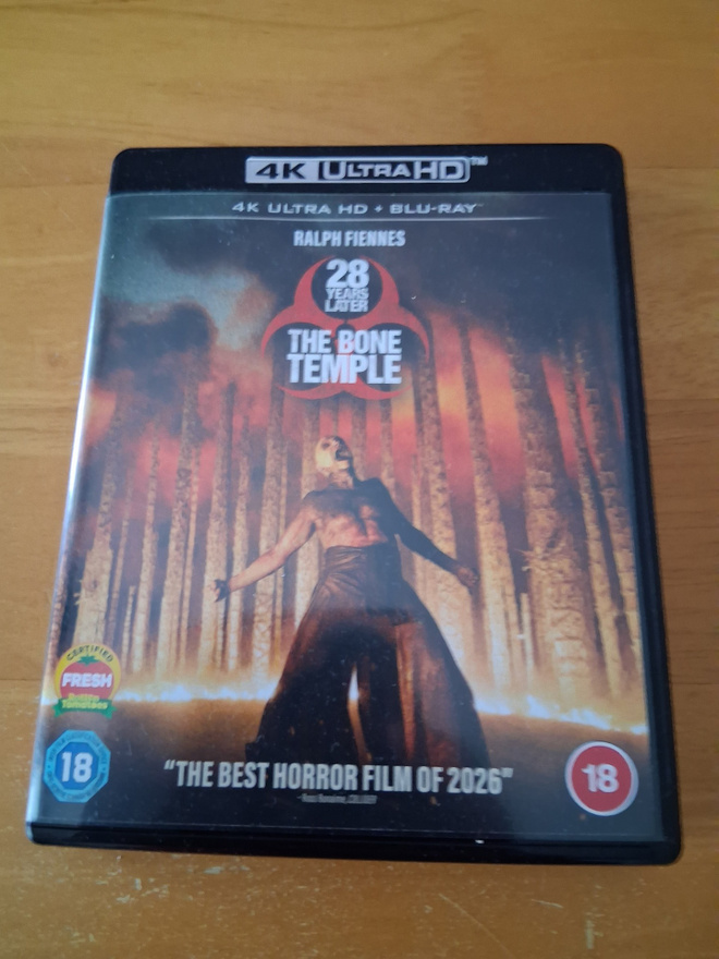 THE BONE TEMPLE 4K UHD + BLU-RAY