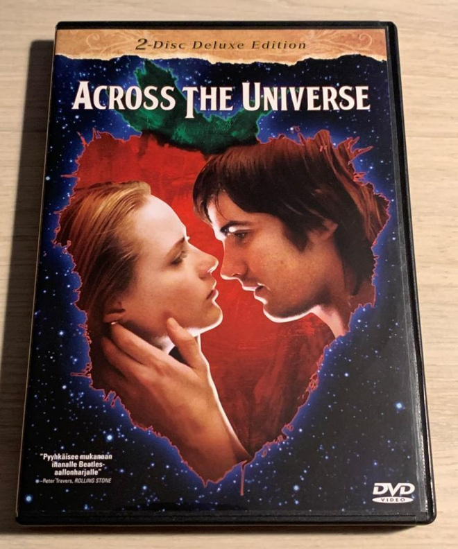 Across the Universe (2007) rockmusikaali (2DVD)