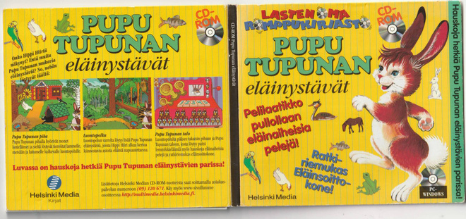 Pupu Tupunan eläinystävät CD-ROM