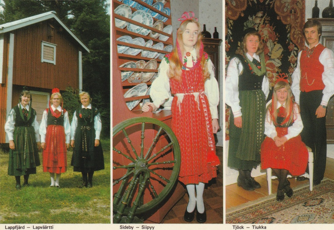 KANSALLISPUKUJA - LAPVÄÄRTTI, SIIPYY JA TIUKKA