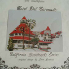 Ristipistomalli Kalifornialainen hotelli Hotel Del Coronado - pikkukuva 1