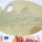 VANHA Pahvikuva Savonlinna n. 1890-l - pikkukuva 1