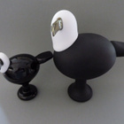 Oiva Toikka iittala Eagle mother & baby - Kotka & poika - pikkukuva 2