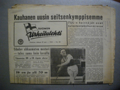 Suomen Urheilulehti Nro 68/1953 (11.3)