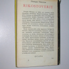 Georges Simenon: Rikostoverit (1.p. 1959, kansipaperi) - pikkukuva 2