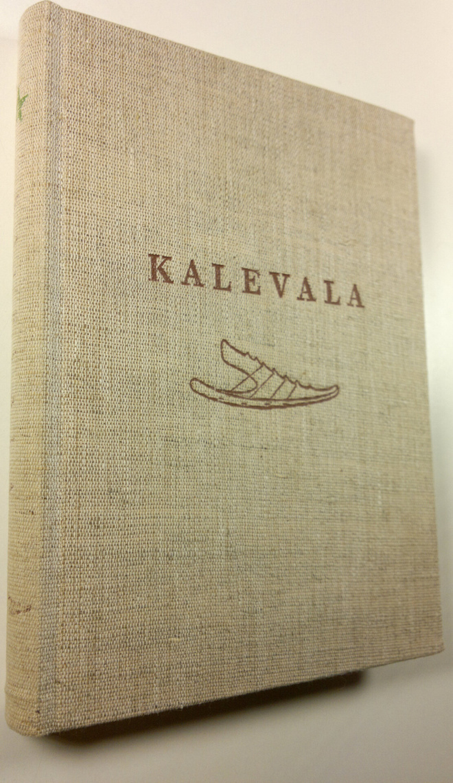 Elias Lönnrot : Kalevala (esperantonkielinen, kuvitettu)