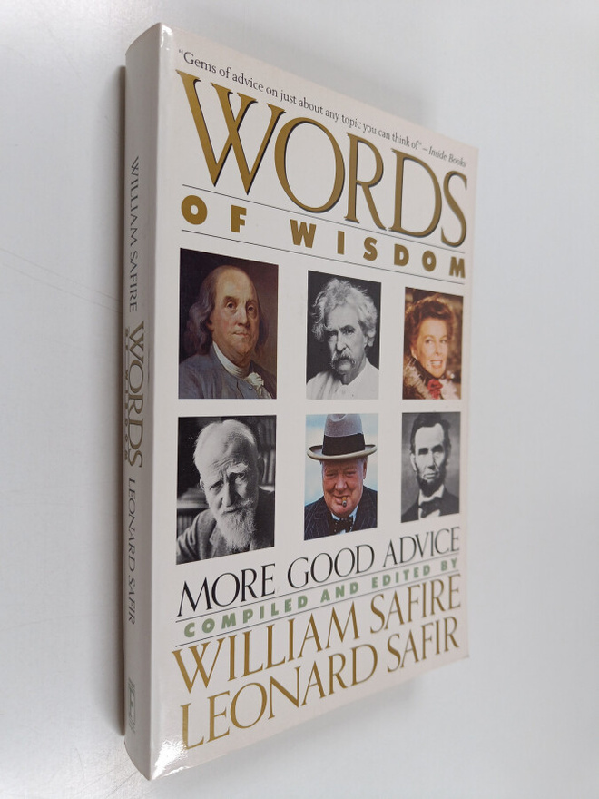 William Safire ym. : Words of Wisdom