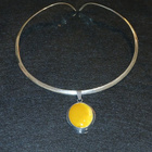Vintage design antique hopea meripihka Amber honey egge - pikkukuva 1