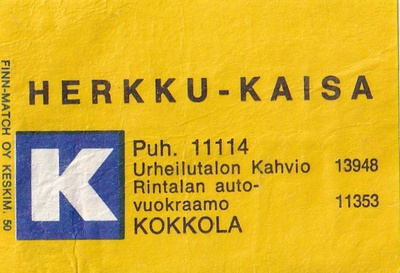 Kokkola, Herkku - Kaisa       b435