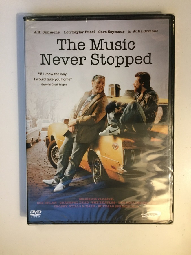 The Music Never Stopped (DVD) JK Simmons, Cara Seymour UUSI!