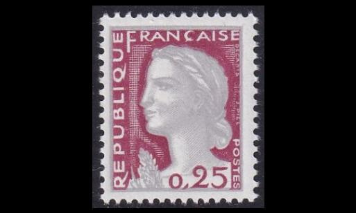 Ranska 1316 ** Käyttösarja Marianne (1960)