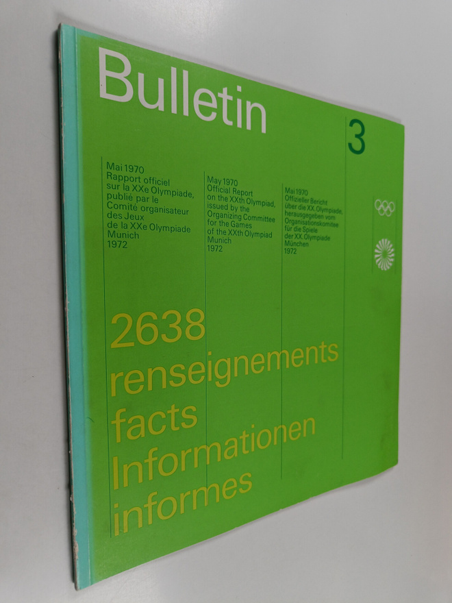 Bulletin 3 : Mai 1970