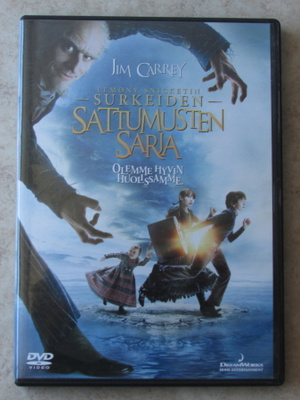 Surkeiden sattumusten sarja, DVD. Jim Carrey