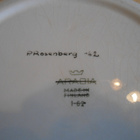 Arabia lautanen, erikoinen, halkaisia 192mm, korkeus 24mm. - pikkukuva 3