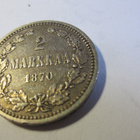 2 markkaa 1870 - pikkukuva 2