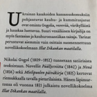 NIKOLAI GOGOL: KADONNUT KIRJE - pikkukuva 2
