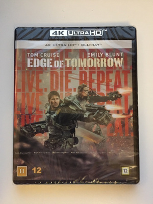 Edge of Tomorrow (4K Ultra HD + Blu-ray) Tom Cruise (UUSI)