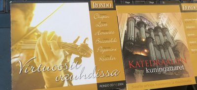 Rondo cd: Katedraalin kuningattaret ja Virtuoosit vauhdissa