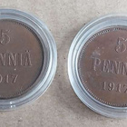 5 penniä 1917 - 2 kpl - pikkukuva 1