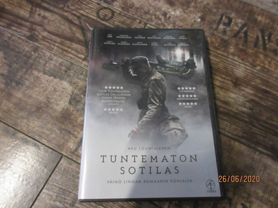 Tuntematon sotilas dvd. Aku Louhimiehen ohjaus. "