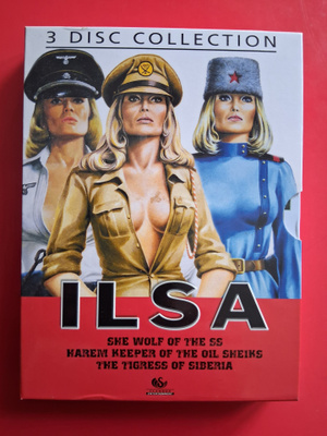 ILSA TRILOGIA DVD-boxi