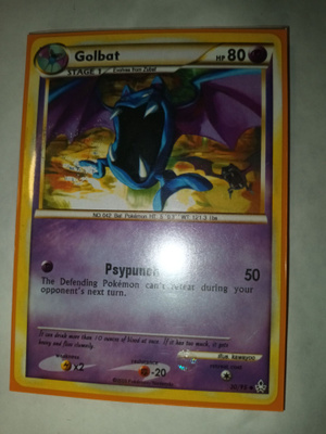 Golbat (UL 30) Unleashed uncommon pokemon card