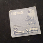Pokemon #112 Rhydon tarra - pikkukuva 2