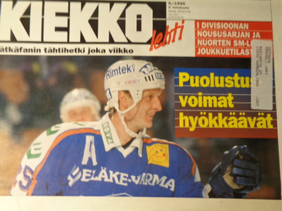 Kiekkolehti Nro 6/1995 (9.12)