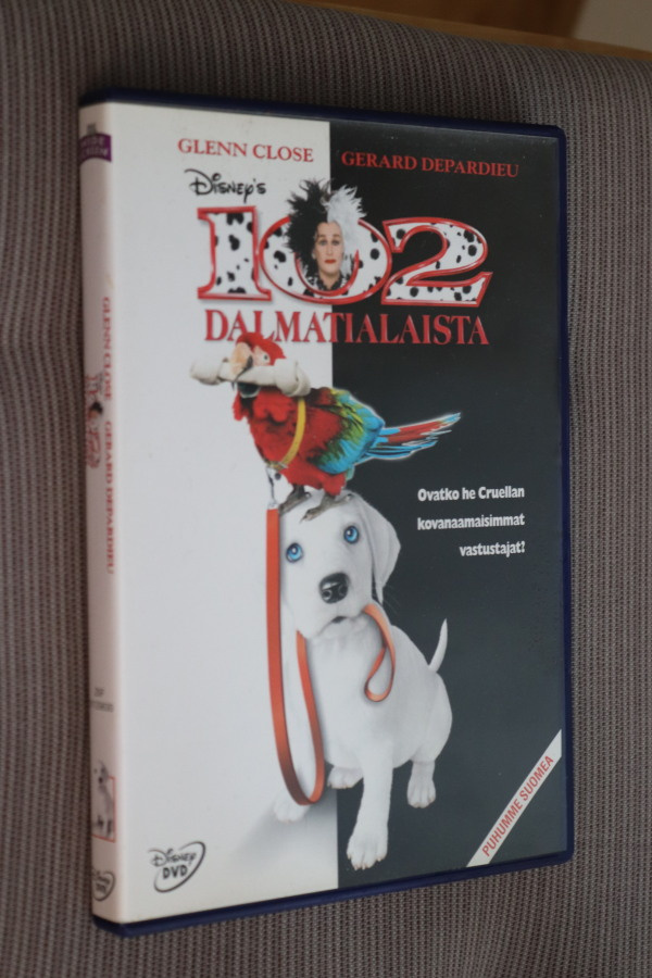 DVD 102 Dalmatialaista ( 2005 Disney Glenn Close )
