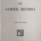 Per Hallström : En gammal historia - pikkukuva 3