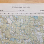 VANHA Armeijan Kartta Itä-Karjala 1942 - pikkukuva 2
