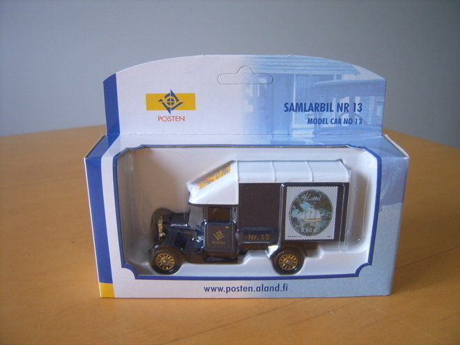Ahvenanmaan  Posti KERÄILYAUTO nr 13