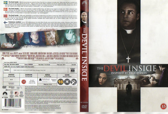 DEVIL INSIDE PAHOLAINEN SISÄLLÄNI	(7 931)	-FI-	DVD